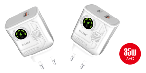 Dalesh 35W Dual-Port USB-A and USB-C Fast Charger for Phones and Tablets