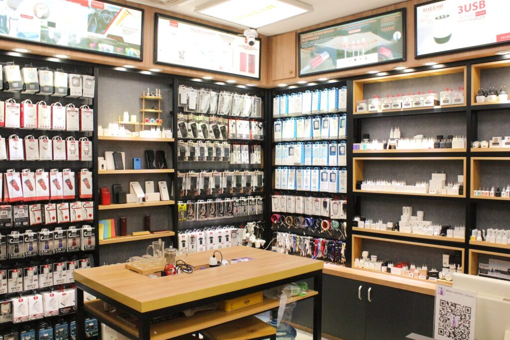 DALESH showroom meeting area for B2B buyers